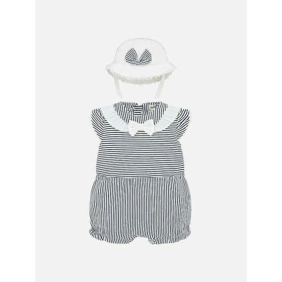 Mayoral Σετ Φορμάκι με Καπέλο Μπλε 20-01671-048 - Newborm στο Oneirokosmos