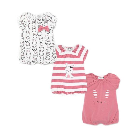 Mayoral Σετ Φορμάκια Κοντομάνικα 3 τεμαχίων  21-01617-091 - Προσφορές στο Oneirokosmos