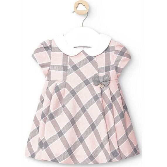 Mayoral Παιδικό Φόρεμα Καρό Ροζ 20-02870-61 - Προσφορές στο Oneirokosmos