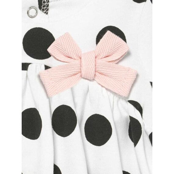 Mayoral Παιδικό Φόρεμα Πουά Αμάνικο Λευκό 21-01809-058 - Newborm στο Oneirokosmos