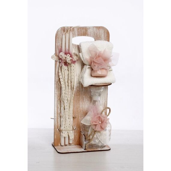 Σετ Βάπτισης Μπουντουάρ με Λουλούδια - Για Κορίτσι στο Oneirokosmos