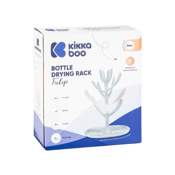 Kikka Boo Drying rack Tulip Grey Στεγνωτήρας Μπιμπερό 31302020077 - Μπιμπερό στο Oneirokosmos