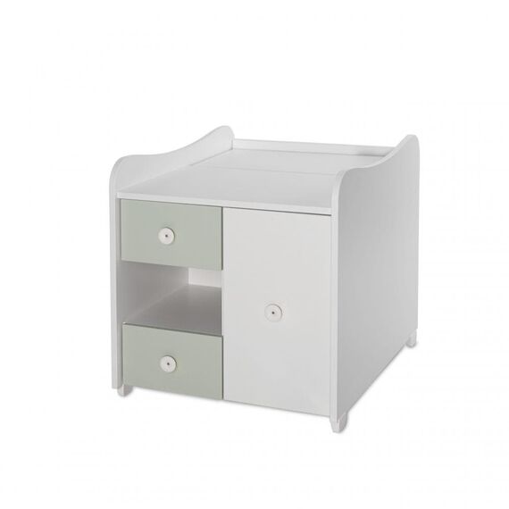 Πολυμορφικό Κρεβάτι Lorelli MiniMax  White & Milky Green 10150500040A - Βρεφικά Πολυμορφικά Κρεβατάκια στο Oneirokosmos