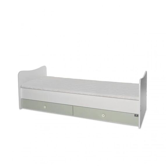 Πολυμορφικό Κρεβάτι Lorelli MiniMax  White & Milky Green 10150500040A - Βρεφικά Πολυμορφικά Κρεβατάκια στο Oneirokosmos