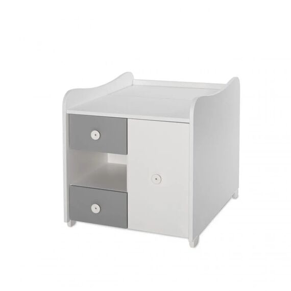 Πολυμορφικό Κρεβάτι Lorelli MiniMax  White & Stone Grey 10150500041A - Βρεφικά Πολυμορφικά Κρεβατάκια στο Oneirokosmos