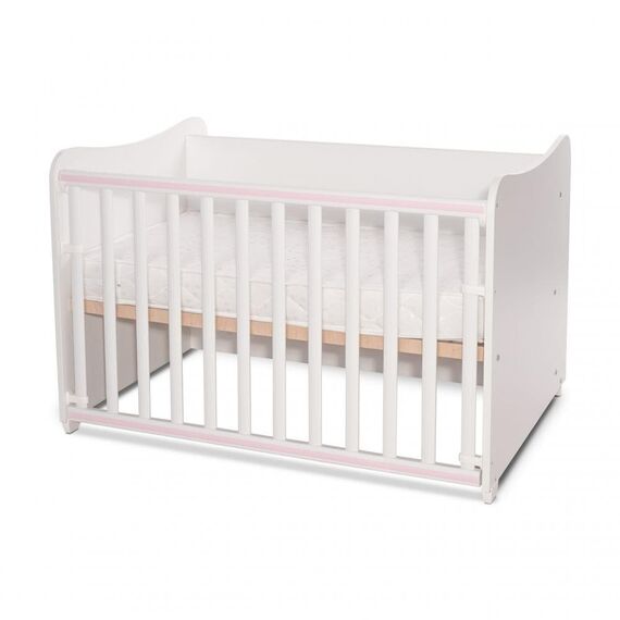 Lorelli Μετατρεπόμενο Κρεβάτι Combo 172x 72 White & Orchid Pink 10150560038A - Βρεφικά Πολυμορφικά Κρεβατάκια στο Oneirokosmos