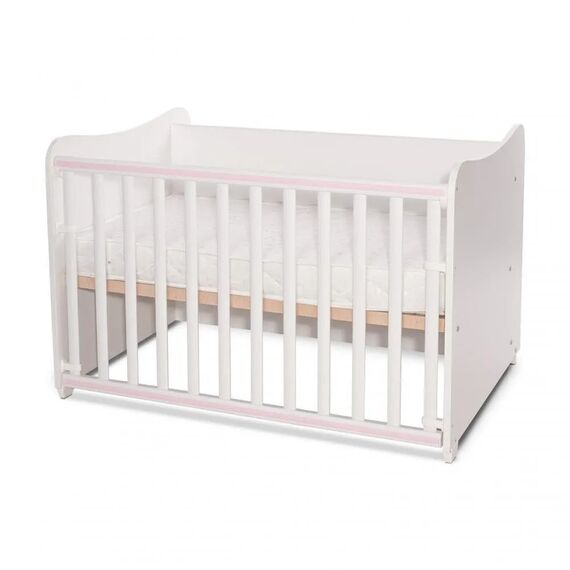Lorelli Μετατρεπόμενο Κρεβάτι Combo 172x 72 White & Orchid Pink 10150560038A - Βρεφικά Πολυμορφικά Κρεβατάκια στο Oneirokosmos