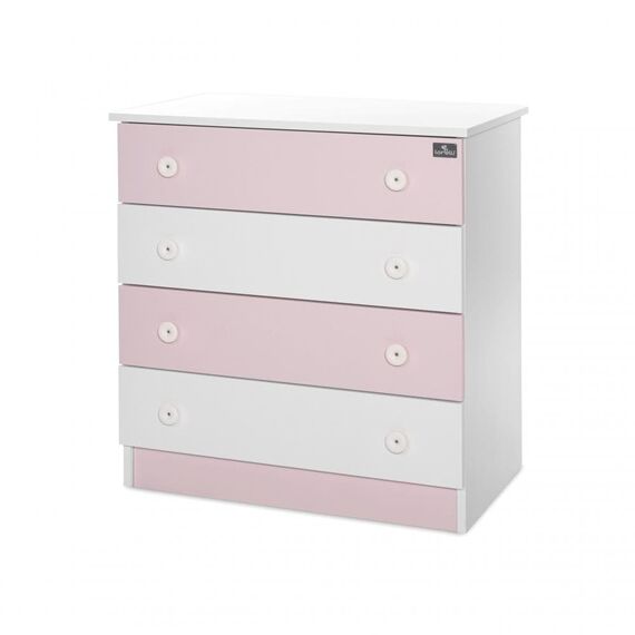 Lorelli Συρταριέρα Dresser 81x50x86cm White & Orchid Pink 10170070038A - Σιφονιέρες - Αλλαξιέρες στο Oneirokosmos