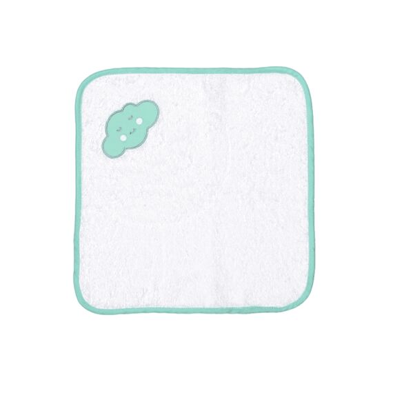 Baby Star Λαβέτα Σύννεφο Μέντα 30x30cm - Πάνες-Λαβέτες-Σελτέδες στο Oneirokosmos