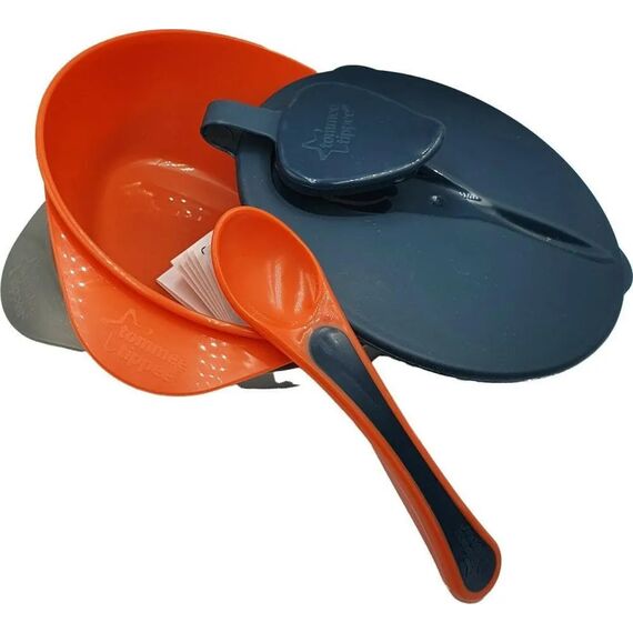 Tommee Tippee Μπωλ Φαγητού με Καπάκι και Κουτάλι Easy Scoop Bowl 2τμχ 6m+ 44671850 - Σετ Φαγητού, Μπολάκια, Πιατάκια Φαγητού στο Oneirokosmos