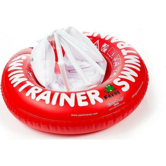 Freds Swimtrainer Classic Red Βρεφικό Σωσίβιο από 3 μηνών έως 4 ετών - Θάλασσα & Πισίνα στο Oneirokosmos