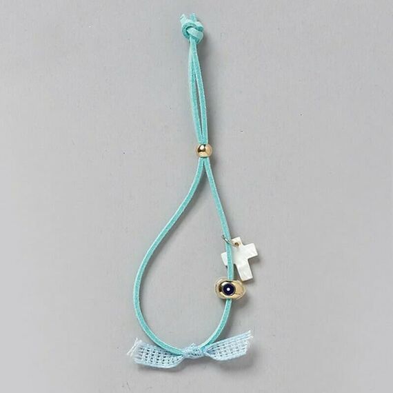 Μαρτυρικό Βάπτισης Βραχιολάκι Μ-209 Μέντα (50τμχ.) - Μαρτυρικά στο Oneirokosmos