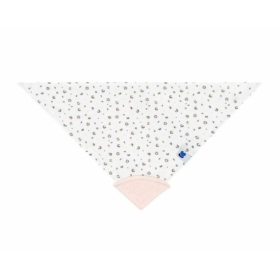 Kikka Boo Μπαντάνα από 100% Βαμβάκι με Αυτοκόλλητο Savanna Pink 3m+ 31303030034 - Σαλιάρες Υφασμάτινες  στο Oneirokosmos