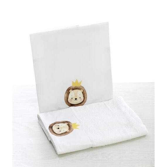 Σετ Βάπτισης με θέμα Λιονταράκι ΣΔΣ-2329 - Για Αγόρι στο Oneirokosmos