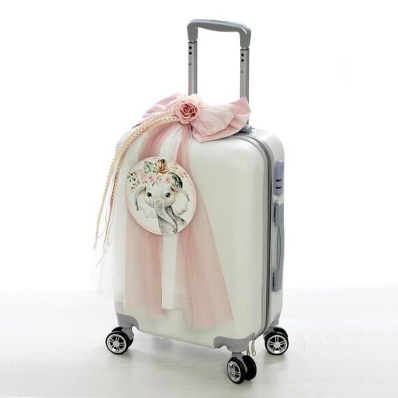 Σετ Βάπτισης με θέμα Ελεφαντάκι ΣΔΣ-2341 - Για Κορίτσι στο Oneirokosmos