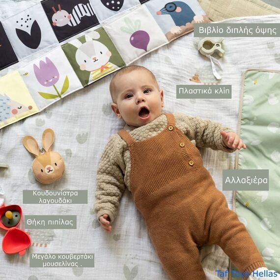 Taf Toys Σετ Δραστηριοτήτων Εξόδου Outdoors Kit από Ύφασμα για Νεογέννητα T-13135 - Γυμναστήρια Δραστηριοτήτων στο Oneirokosmos