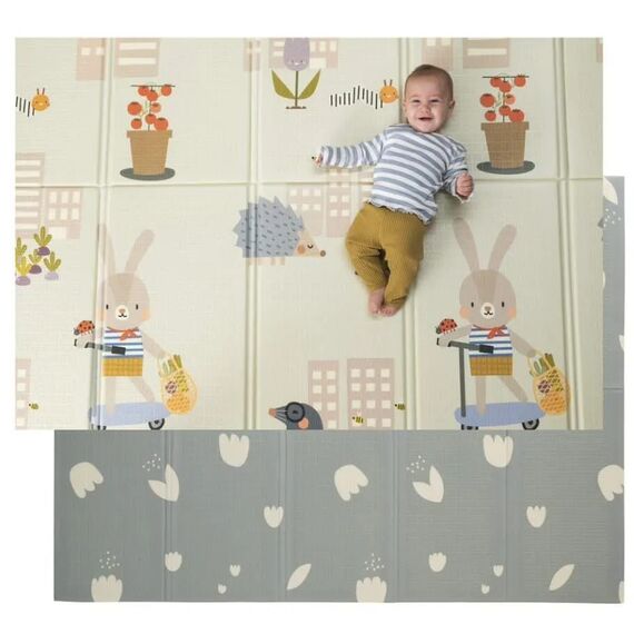 Taf Toys  Χαλάκι Δραστηριοτήτων Urban Garden Foam Mat  T-13085 - Γυμναστήρια Δραστηριοτήτων στο Oneirokosmos