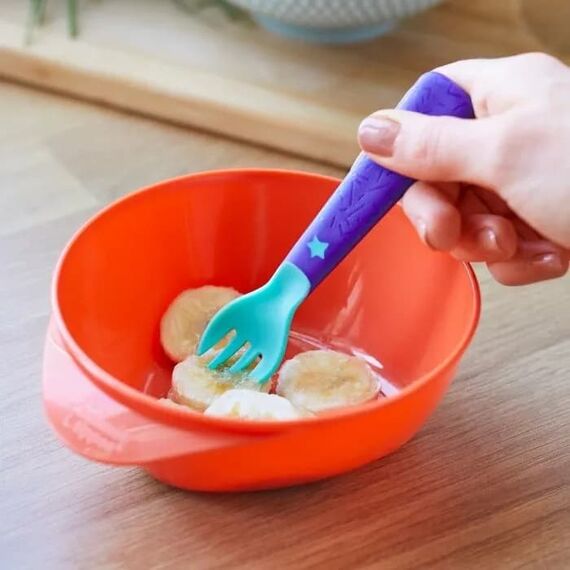 Tommee Tippee Μπωλ Φαγητού με Καπάκι και Κουτάλι Easy Scoop Bowl 2τμχ 6m+ 44671850 - Σετ Φαγητού, Μπολάκια, Πιατάκια Φαγητού στο Oneirokosmos