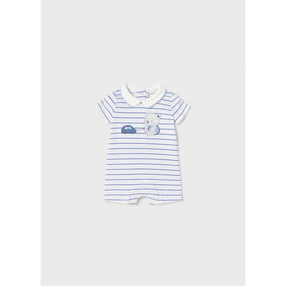 Mayoral  Φορμάκι Κοντομάνικο από Βιώσιμο Βαμβάκι Μπλε Ρουά 23-01754-073 - Φορμάκια στο Oneirokosmos