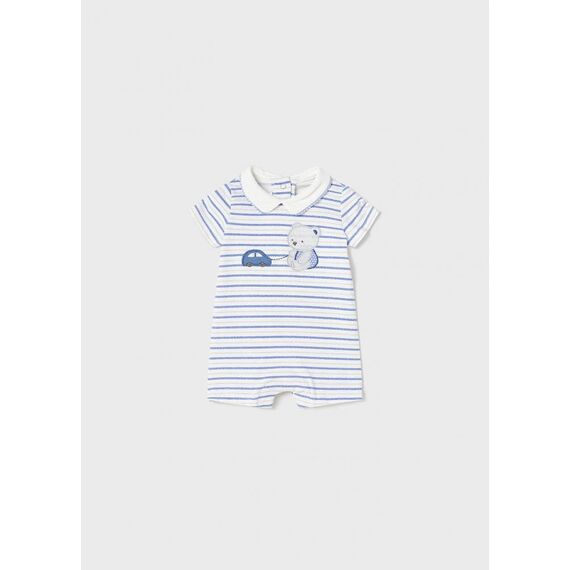 Mayoral  Φορμάκι Κοντομάνικο από Βιώσιμο Βαμβάκι Μπλε Ρουά 23-01754-073 - Φορμάκια στο Oneirokosmos