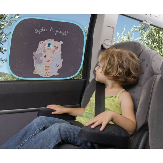 Sophie La Girafe Σετ 2 Ηλιοπροστασίες Αυτοκινήτου Σόφι S470222 - Αξεσουάρ στο Oneirokosmos