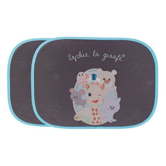 Sophie La Girafe Σετ 2 Ηλιοπροστασίες Αυτοκινήτου Σόφι S470222 - Αξεσουάρ στο Oneirokosmos