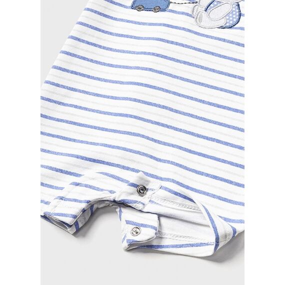 Mayoral  Φορμάκι Κοντομάνικο από Βιώσιμο Βαμβάκι Μπλε Ρουά 23-01754-073 - Φορμάκια στο Oneirokosmos