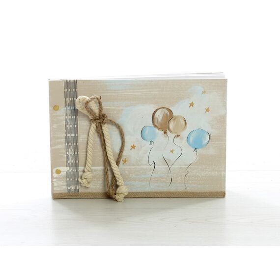 Βιβλίο Ευχών με θέμα Μπαλόνια ΒΕ-2323-117 - Ευχολόγιο Βάπτισης στο Oneirokosmos