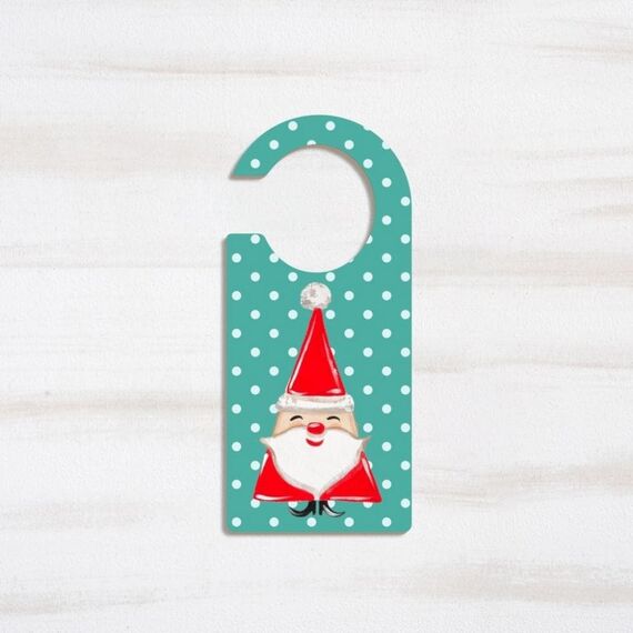 Μπομπονιέρα Βάπτισης Ξύλινο Διακοσμητικό Πόρτας Άγιος Βασίλης ΔΠ2020-Ε - Μπομπονιέρες στο Oneirokosmos