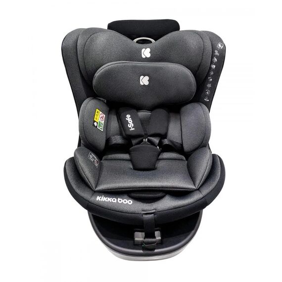 Kikka boo Κάθισμα Αυτοκινήτου i-Safe i-Size 40-150cm Dark Grey 31002100001 - Κάθισμα Αυτοκινήτου 0-36Kg στο Oneirokosmos