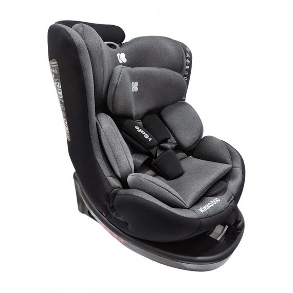 Kikka boo Κάθισμα Αυτοκινήτου i-Safe i-Size 40-150cm Dark Grey 31002100001 - Κάθισμα Αυτοκινήτου 0-36Kg στο Oneirokosmos