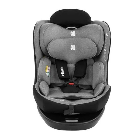 Kikka boo Κάθισμα Αυτοκινήτου i-Safe i-Size 40-150cm Dark Grey 31002100001 - Κάθισμα Αυτοκινήτου 0-36Kg στο Oneirokosmos