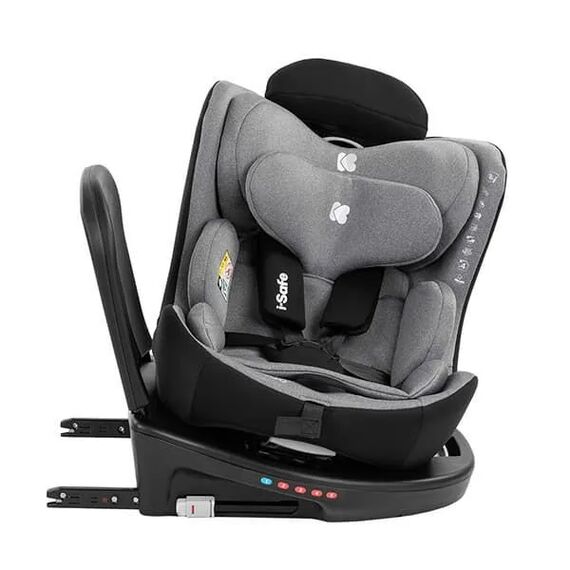 Kikka boo Κάθισμα Αυτοκινήτου i-Safe i-Size 40-150cm Dark Grey 31002100001 - Κάθισμα Αυτοκινήτου 0-36Kg στο Oneirokosmos