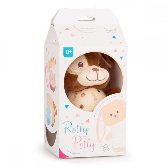 Amek Toys Κουδουνίστρα Rolly Polly Σκυλάκι 098205 - Δώρα στο Oneirokosmos