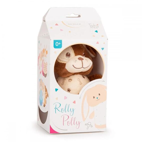 Amek Toys Κουδουνίστρα Rolly Polly Σκυλάκι 098205 - Δώρα στο Oneirokosmos