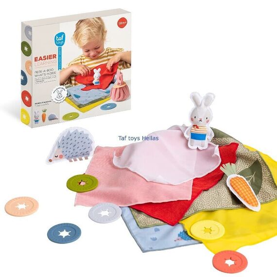 Taf Toys Εκπαιδευτικό Παιχνίδι Peek-a-Boo What Is Inside 18+ Μηνών Τ-13335 - Δώρα στο Oneirokosmos