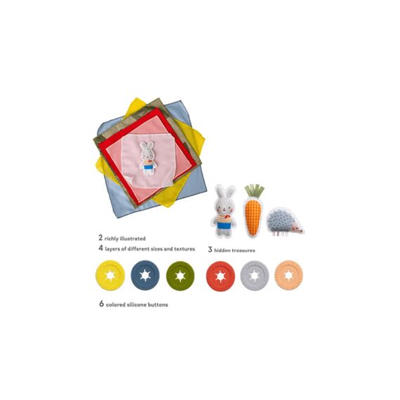 Taf Toys Εκπαιδευτικό Παιχνίδι Peek-a-Boo What Is Inside 18+ Μηνών Τ-13335 - Δώρα στο Oneirokosmos