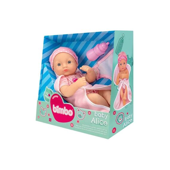 Globo Κούκλα Real Born Baby Alice - Δώρα στο Oneirokosmos