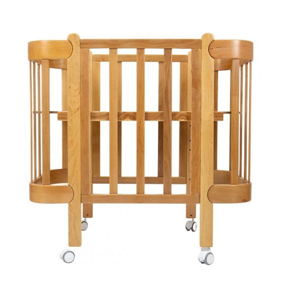IngVart Βρεφική Κούνια Anti-Reflux Nika Φυσικό Ξύλο για Στρώμα 60Χ94cm - Βρεφικά Κρεβάτια Μετατρεπόμενα σε Προεφηβικά στο Oneirokosmos