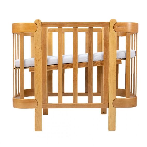 IngVart Βρεφική Κούνια Anti-Reflux Nika Φυσικό Ξύλο για Στρώμα 60Χ94cm - Βρεφικά Κρεβάτια Μετατρεπόμενα σε Προεφηβικά στο Oneirokosmos