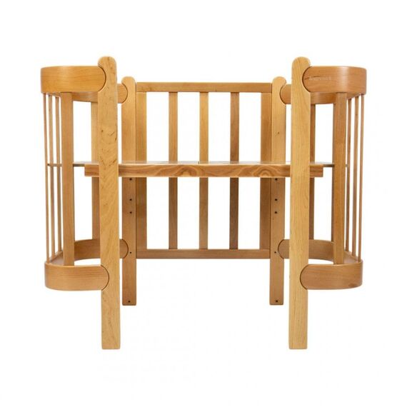 IngVart Βρεφική Κούνια Anti-Reflux Nika Φυσικό Ξύλο για Στρώμα 60Χ94cm - Βρεφικά Κρεβάτια Μετατρεπόμενα σε Προεφηβικά στο Oneirokosmos