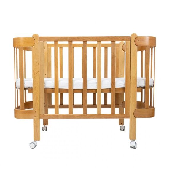 IngVart Βρεφική Κούνια Anti-Reflux Nika Φυσικό Ξύλο για Στρώμα 60Χ94cm - Βρεφικά Κρεβάτια Μετατρεπόμενα σε Προεφηβικά στο Oneirokosmos