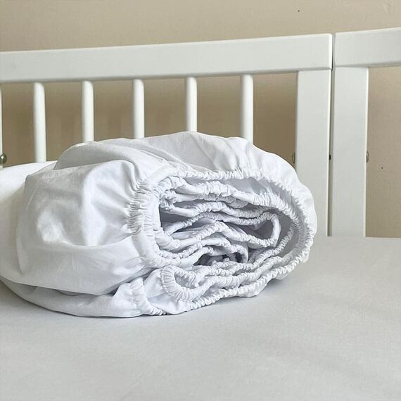 Ingvart Κατωσέντονο Mε Λάστιχο Mini White - Σεντόνια στο Oneirokosmos