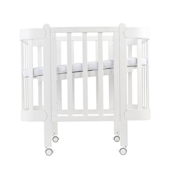 IngVart Βρεφική Κούνια Anti-Reflux Nika Λευκό για Στρώμα 60Χ94cm - Βρεφικά Κρεβάτια Μετατρεπόμενα σε Προεφηβικά στο Oneirokosmos