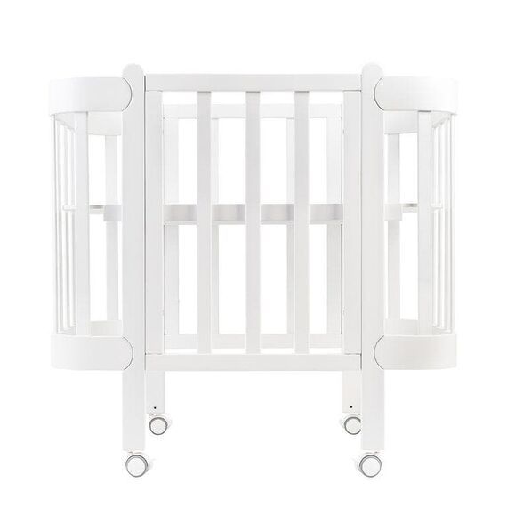 IngVart Βρεφική Κούνια Anti-Reflux Nika Λευκό για Στρώμα 60Χ94cm - Βρεφικά Κρεβάτια Μετατρεπόμενα σε Προεφηβικά στο Oneirokosmos