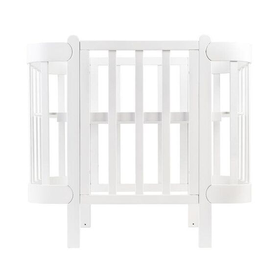 IngVart Βρεφική Κούνια Anti-Reflux Nika Λευκό για Στρώμα 60Χ94cm - Βρεφικά Κρεβάτια Μετατρεπόμενα σε Προεφηβικά στο Oneirokosmos