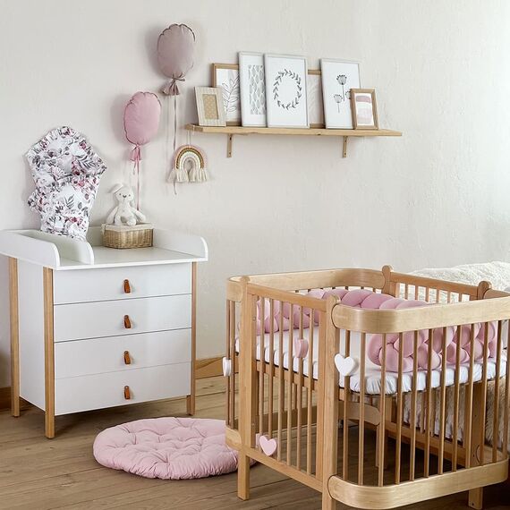 IngVart Βρεφική Συρταριέρα με Αποσπώμενη Αλλαξιέρα Scandi White/Beige - Σιφονιέρες - Αλλαξιέρες στο Oneirokosmos