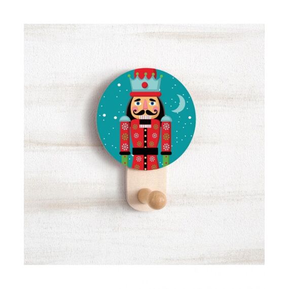 Μπομπονιέρα Βάπτισης Ξύλινη Κρεμάστρα Τοίχου Καρυοθραύστης ΣΚ2020-Γ - Μπομπονιέρες στο Oneirokosmos