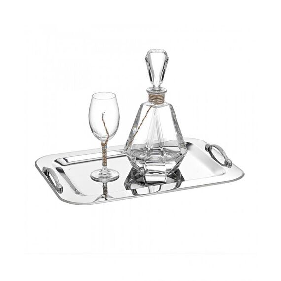 Novaker Ολοκληρωμένο Σετ Κουμπάρου με 1 Ποτήρι 319 - Αξεσουάρ Γάμου στο Oneirokosmos