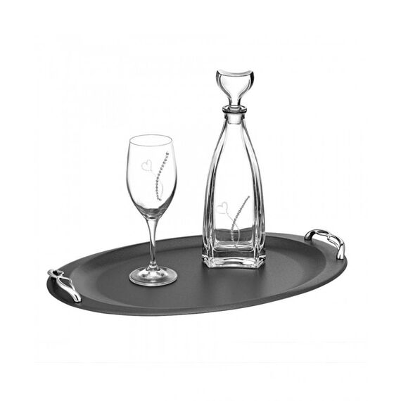 Novaker Ολοκληρωμένο Σετ Κουμπάρου με 1 Ποτήρι 324 - Αξεσουάρ Γάμου στο Oneirokosmos